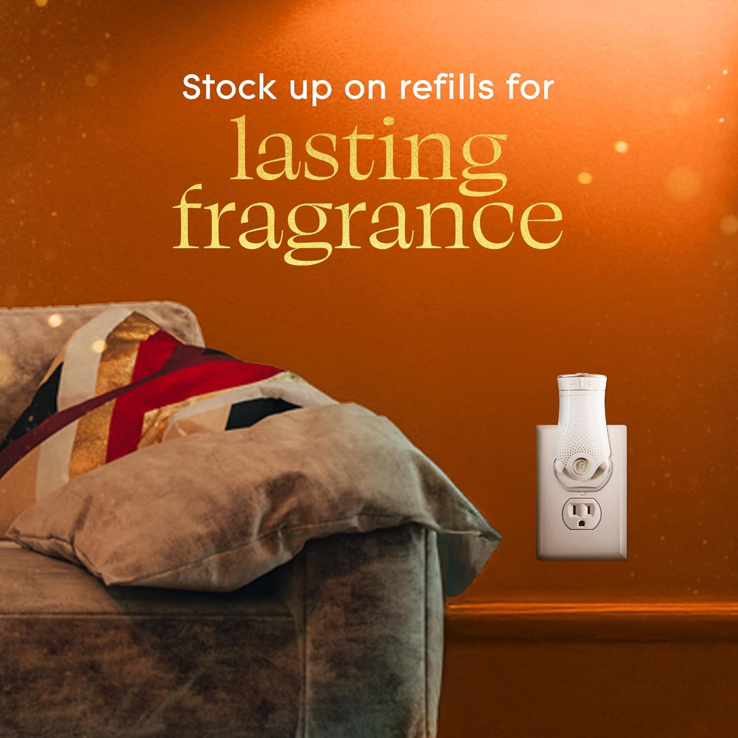 Glade PlugIns Refills Air Freshener, Pumpkin & Ginger, Scented and Essential Oils for Home and