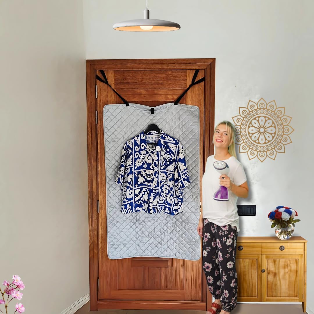 Premium XL Ironing Mat 47x29 Thick Quilted Heat Resistant Pressing Pad Portable Board Alternative