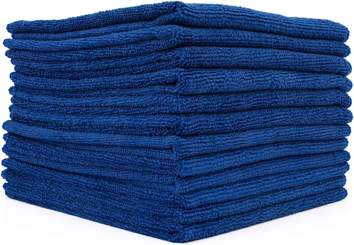 The Rag Company - All-Purpose Microfiber Terry Cleaning Towels - Commercial Grade, Highly
