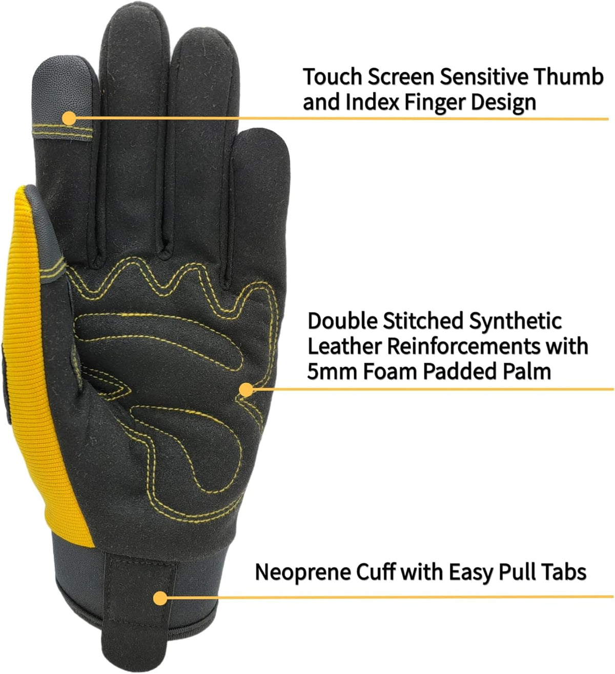 Thorn Proof&Puncture Resistant Gardening Gloves with Grip,Garden Gloves for Women, Leather Work