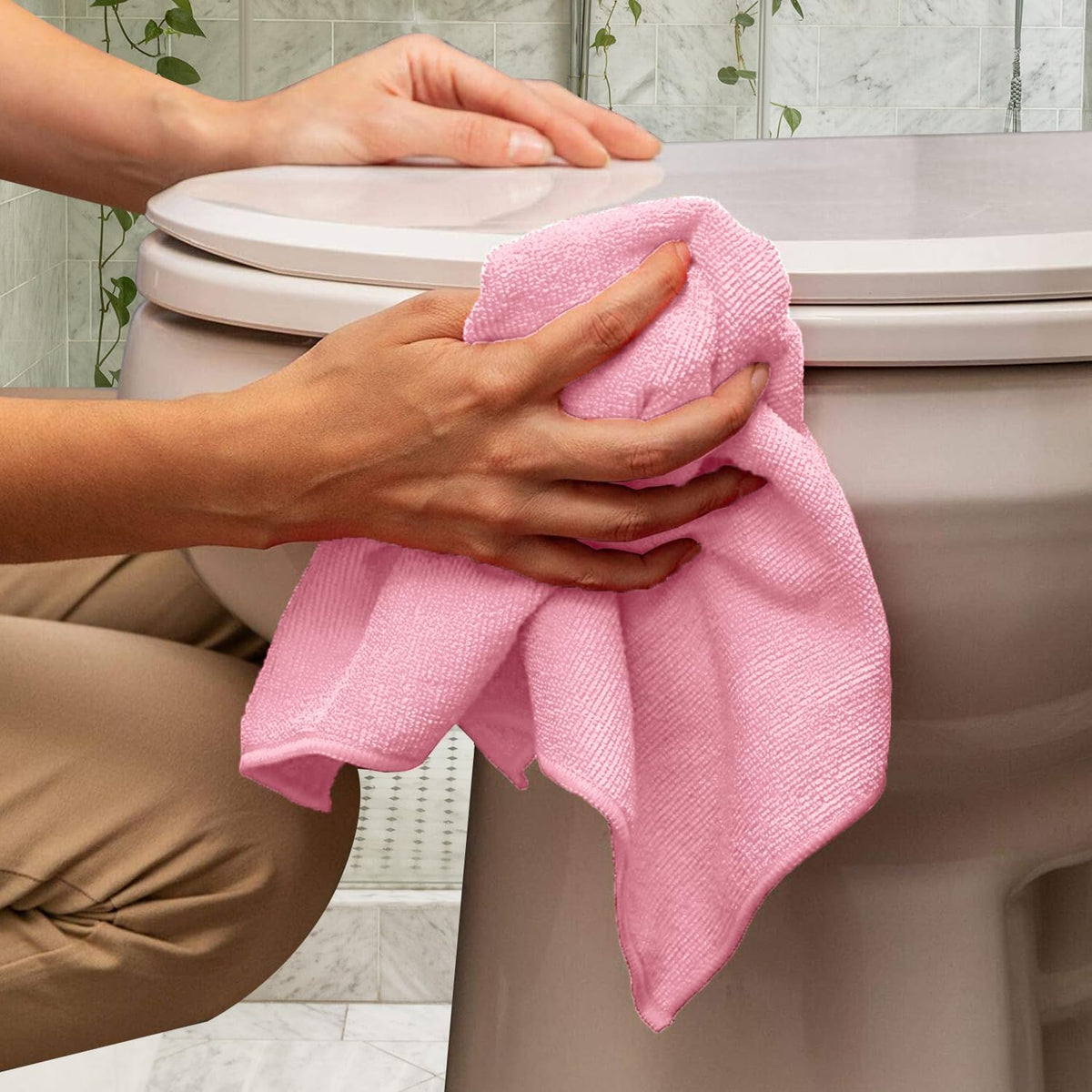 Avalon Towels Microfiber Cleaning Cloths (Value Pack of 36) Size 16" x 16", Highly Absorbent