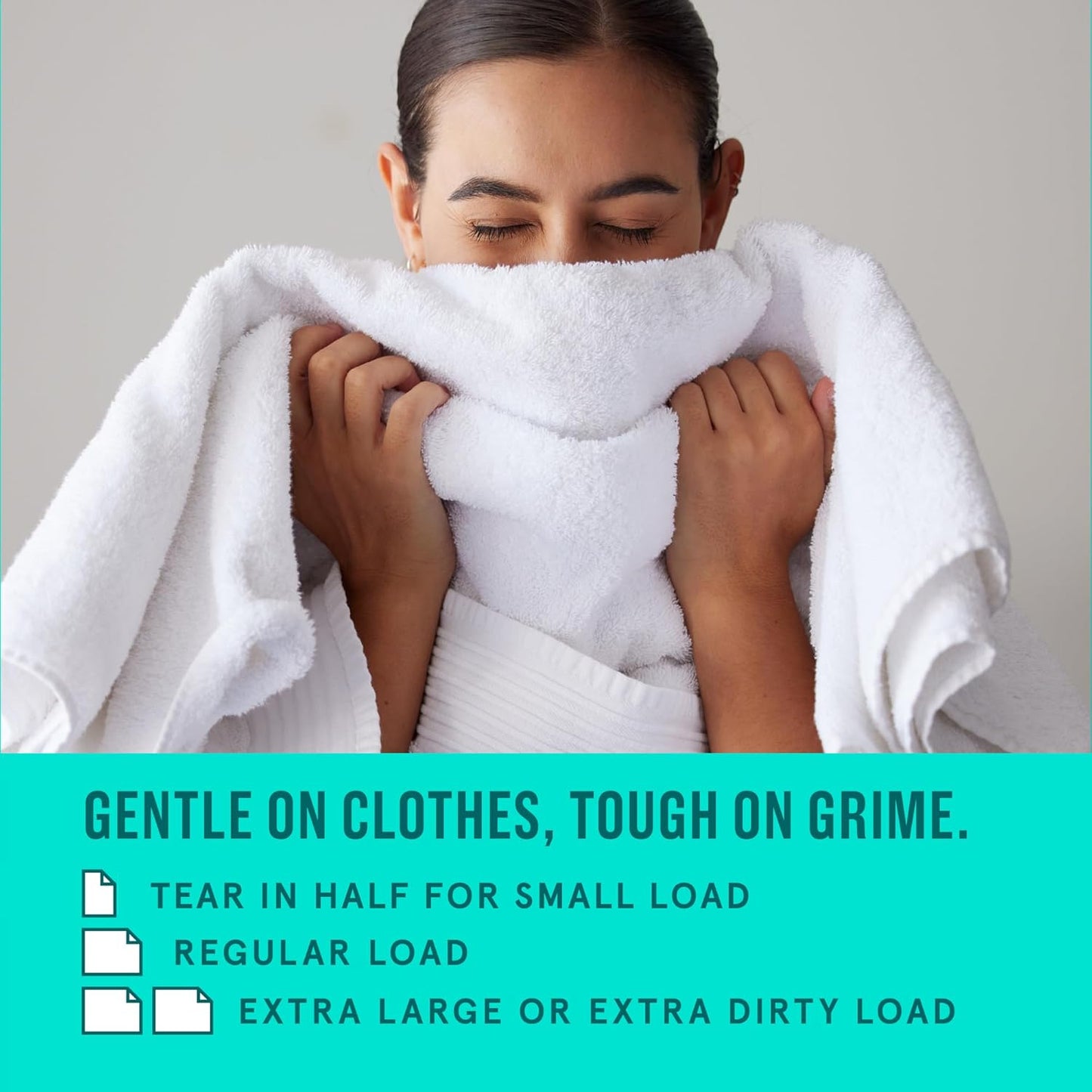 Rella Laundry Detergent Sheets, 120 Loads, Fresh Linen Scent – view 5