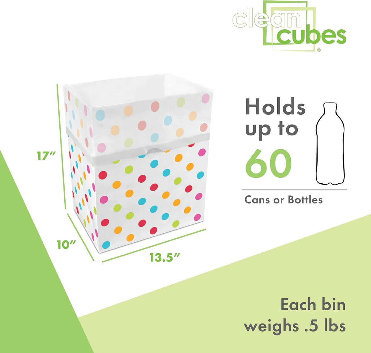 13 Gallon Disposable Pop-Up Trash Cans (6-Pack) with Fitted Bags – Foldable Garbage & Recycling