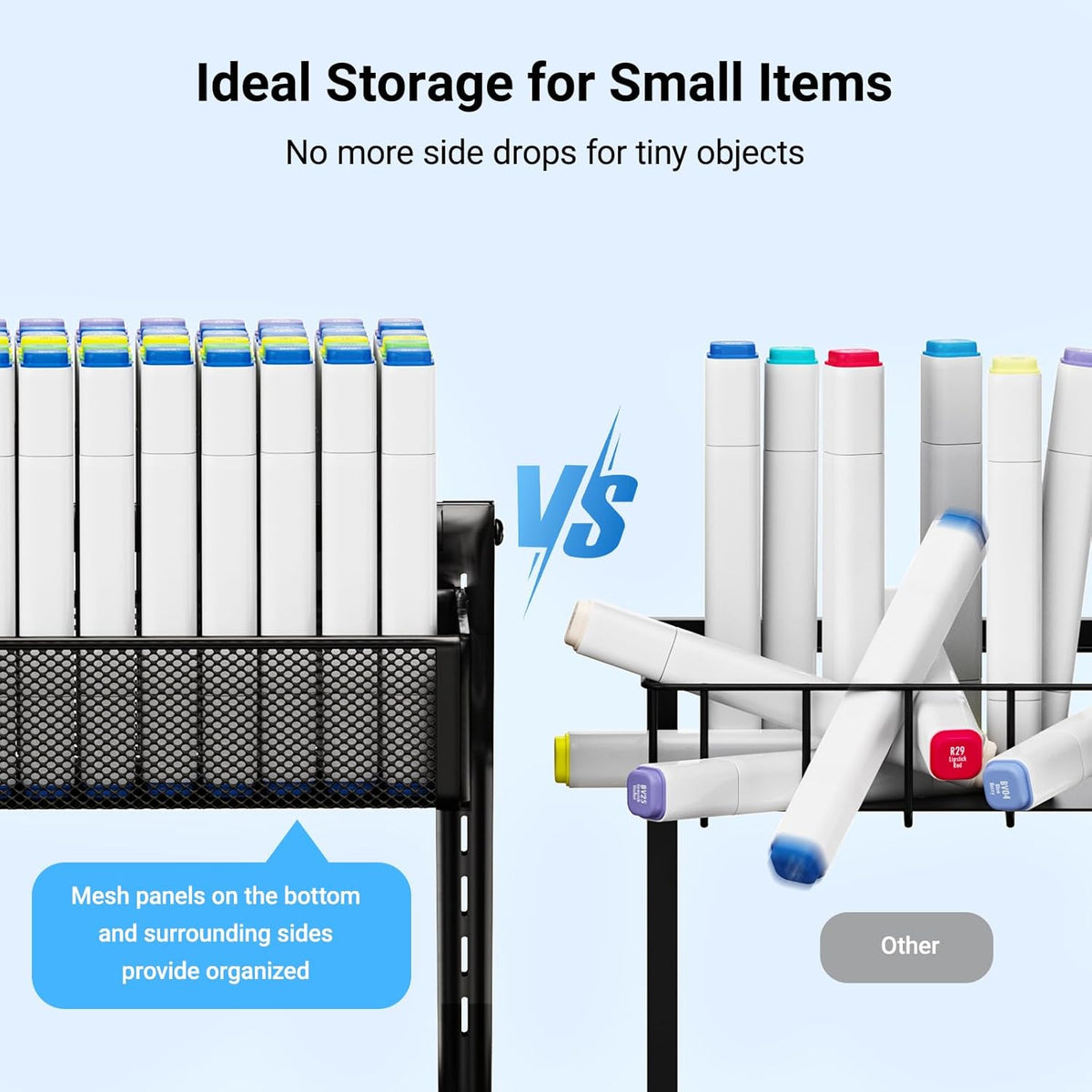 Under Sink Organizer, Metal Under Sink Organizers and Storage, Slide Out Pull Out Cabinet Organizer