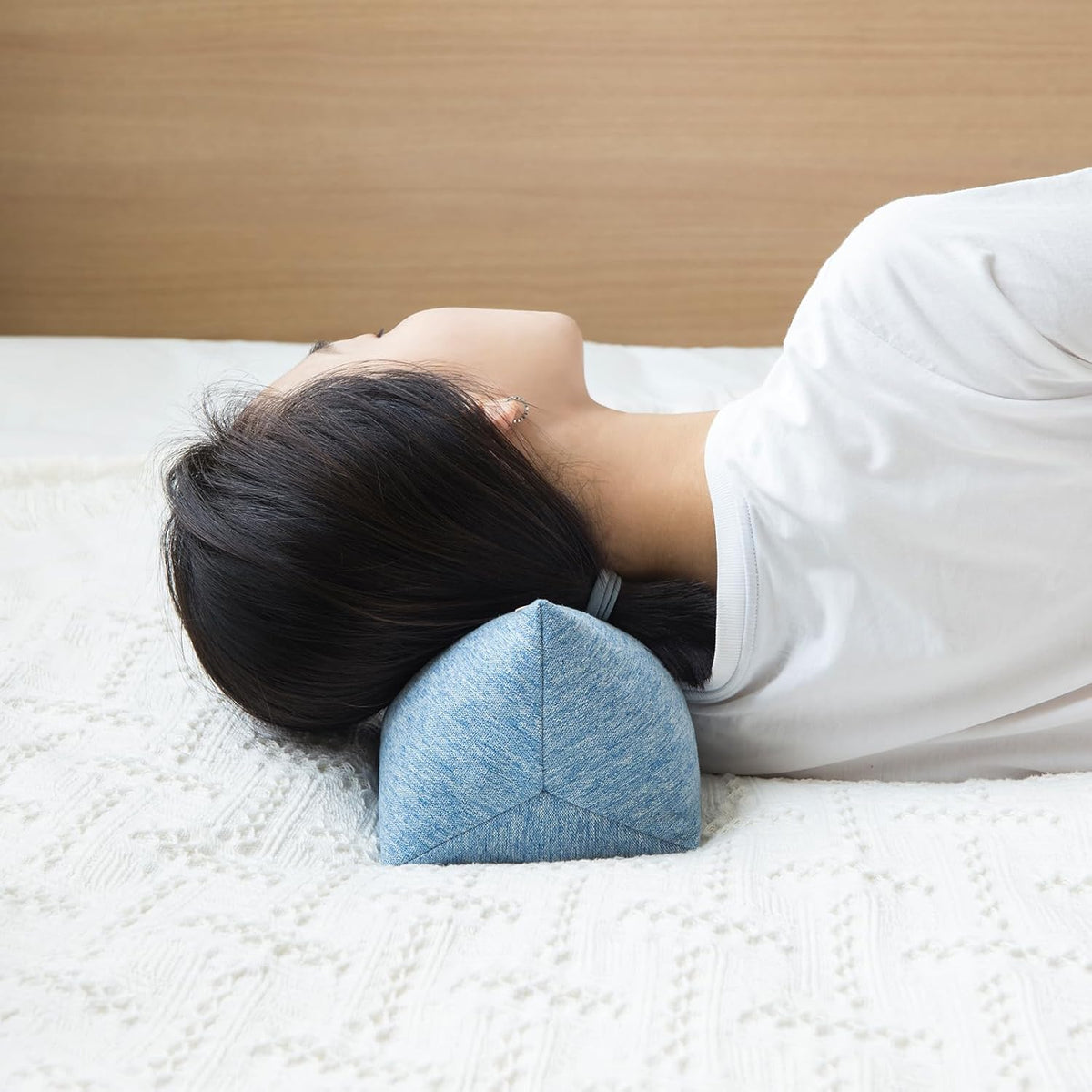 Buckwheat Neck Support Pillow Cervical Neck Cylinder Bolster Pillow,Buckwheat Hulls Adjustable Roll
