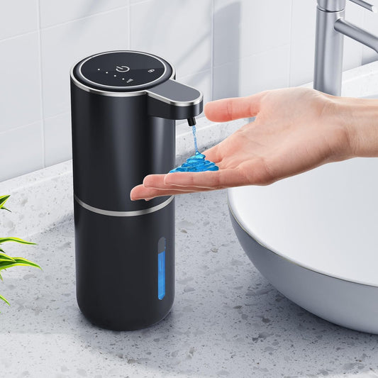 Automatic Liquid Soap Dispenser, 12.8oz/380ml Wall Mount Touchless Soap Dispenser with Sensor