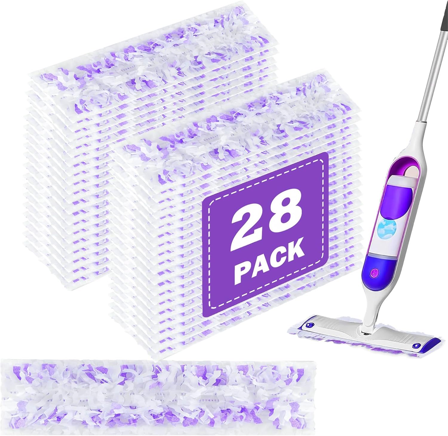 Power Mop Pads Refills for Swiffer PowerMop Multi-Surface Mopping Pad Disposable Replacement Mop