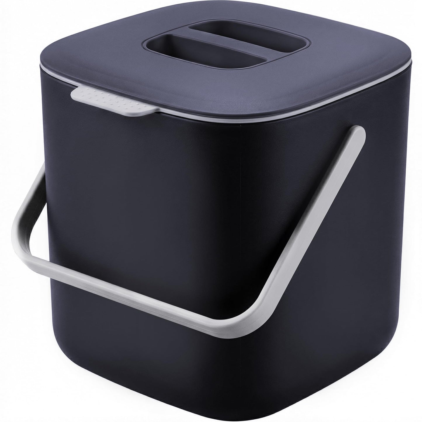Compost Bin Kitchen, Sealed Countertop Compost Bin，No Filter Required, 0.7Gal Indoor Compost Bin