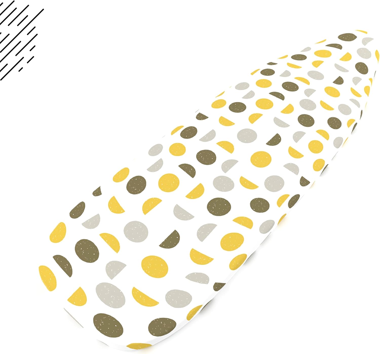 Encasa XO Ironing Board Cover and Pad 54"x15" - Thick 3mm Felt Padding, Drawstring Tightening &