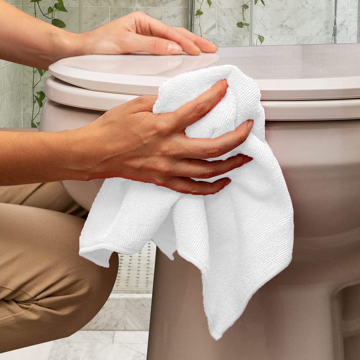 Avalon Towels Microfiber Cleaning Cloths (Value Pack of 36) Size 16" x 16", Highly Absorbent