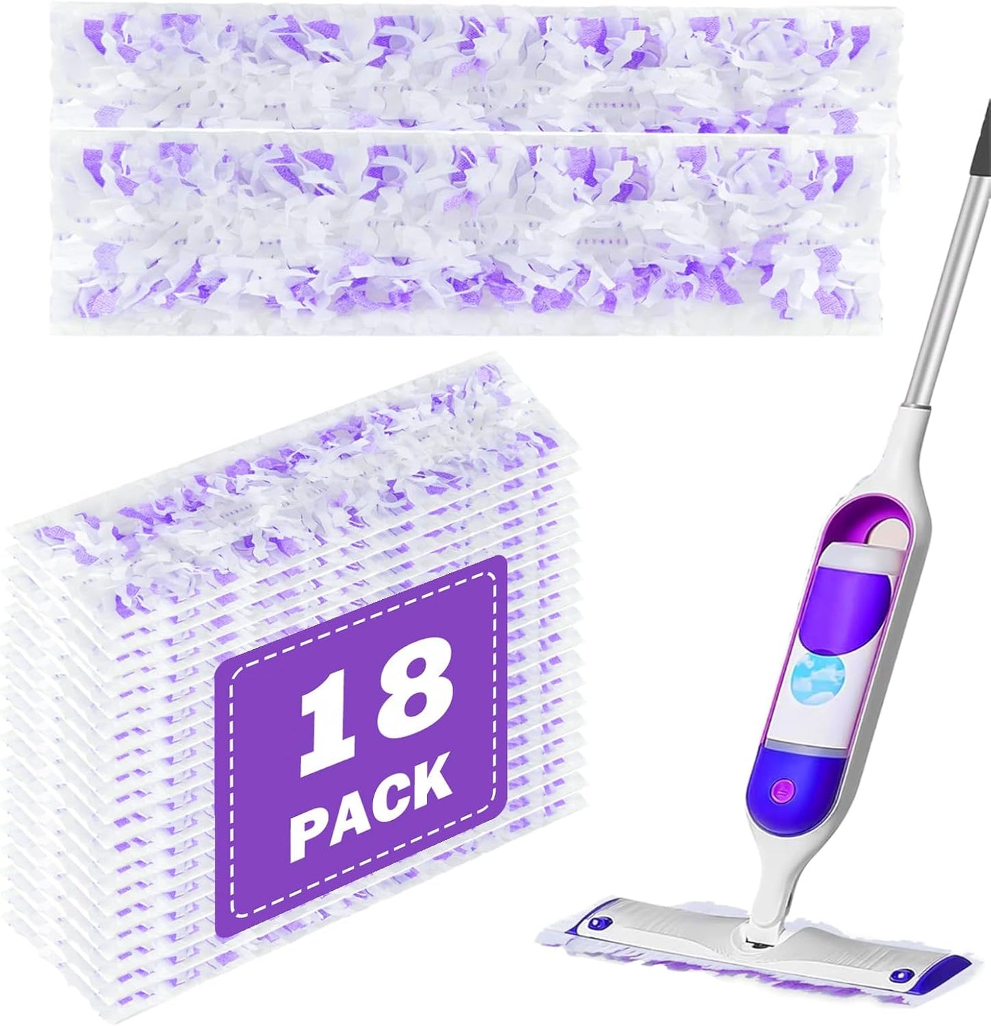 Power Mop Pads Refills for Swiffer PowerMop Multi-Surface Mopping Pad Disposable Replacement Mop