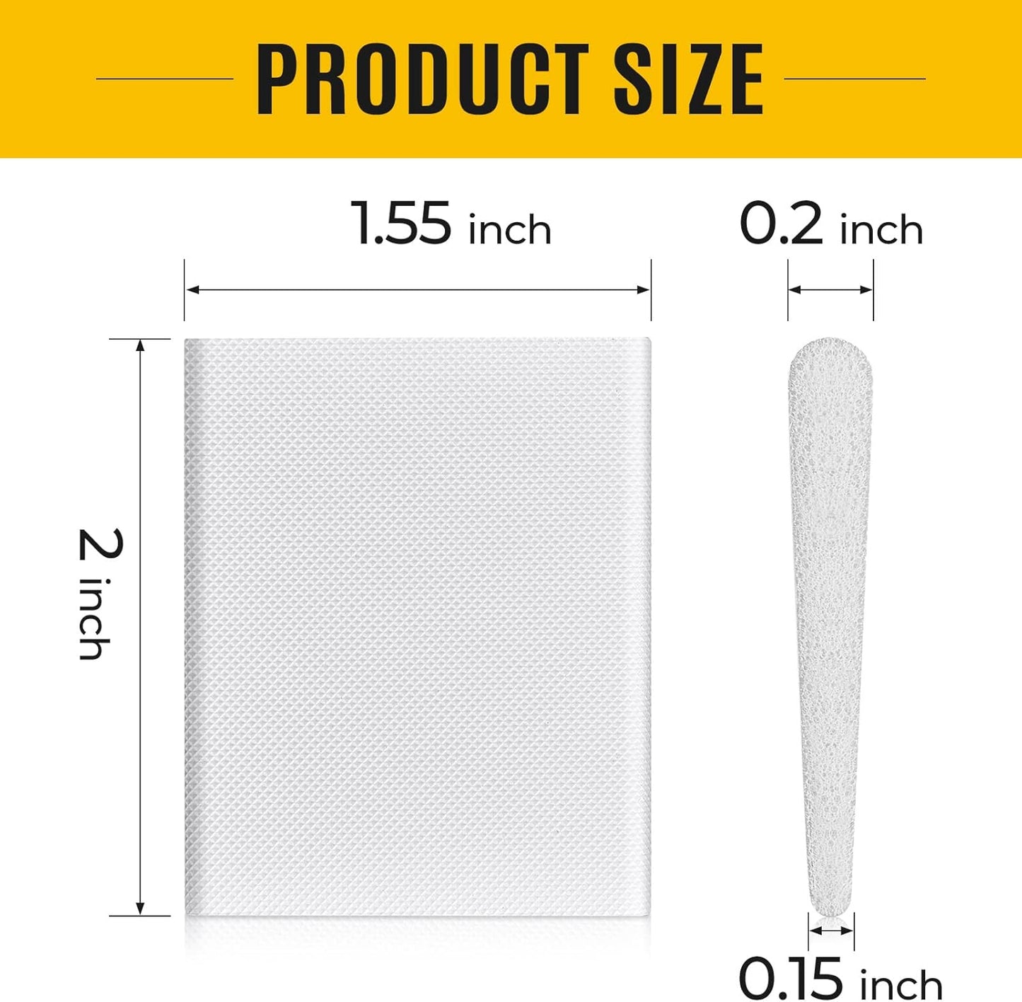 Zonon 32 Pieces Door Corner Seal Weatherstripping Exterior Door Frame Seal Draft Stopper Adhesive