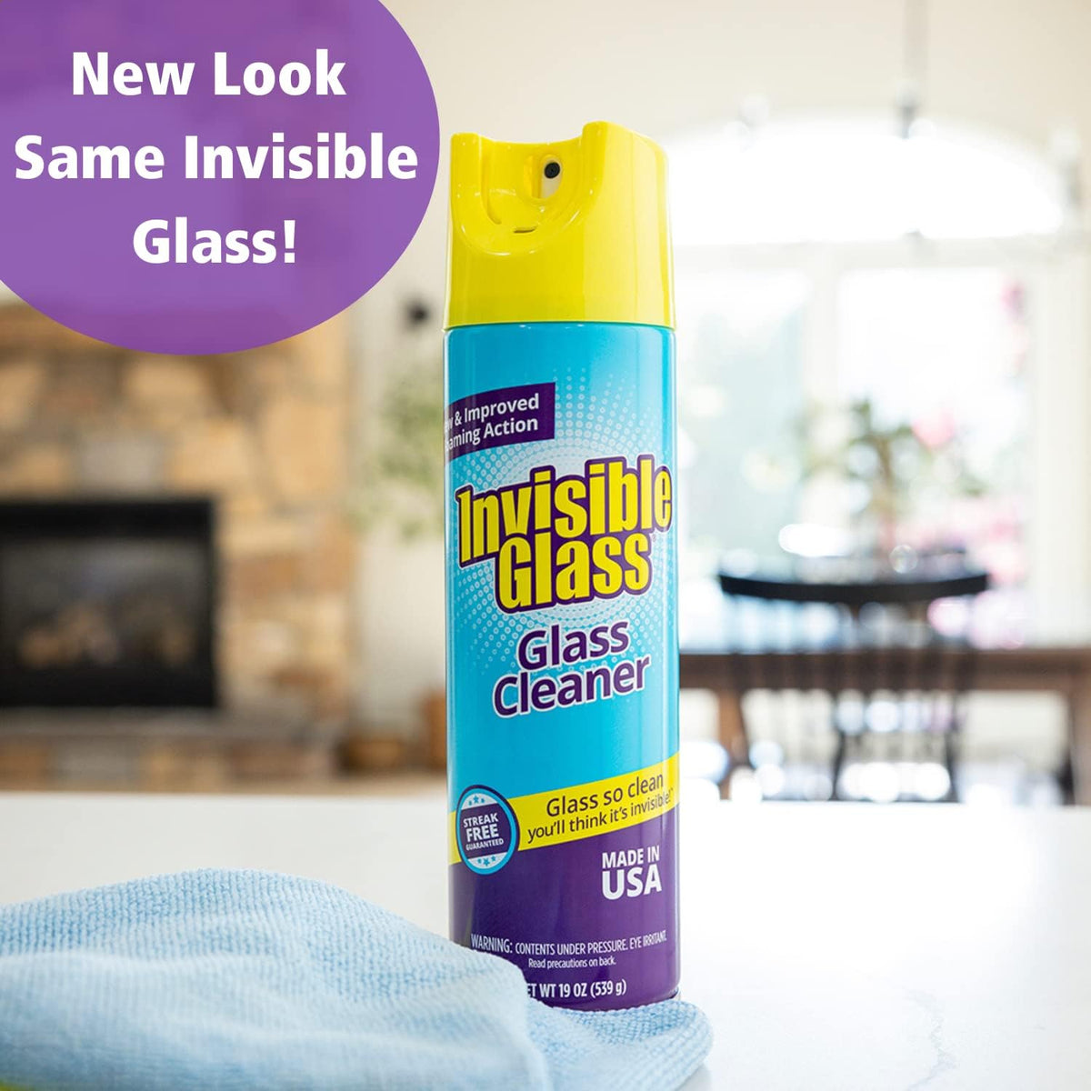 Invisible Glass 91160 Premium Glass and Window Cleaner for Auto and Home Cleans Glass, Windows