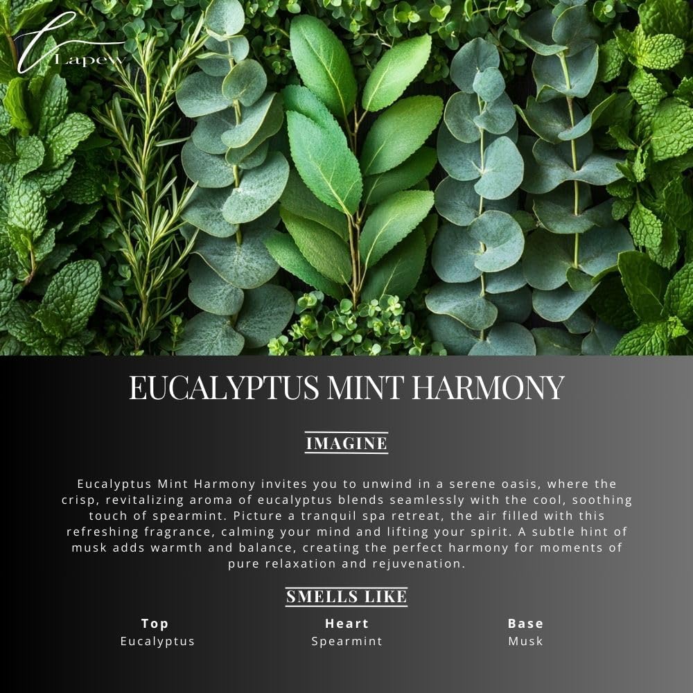 Eucalyptus Mint Harmony Carpet Freshener Powder: Powerful Odor Eliminator for Home, Upholstery
