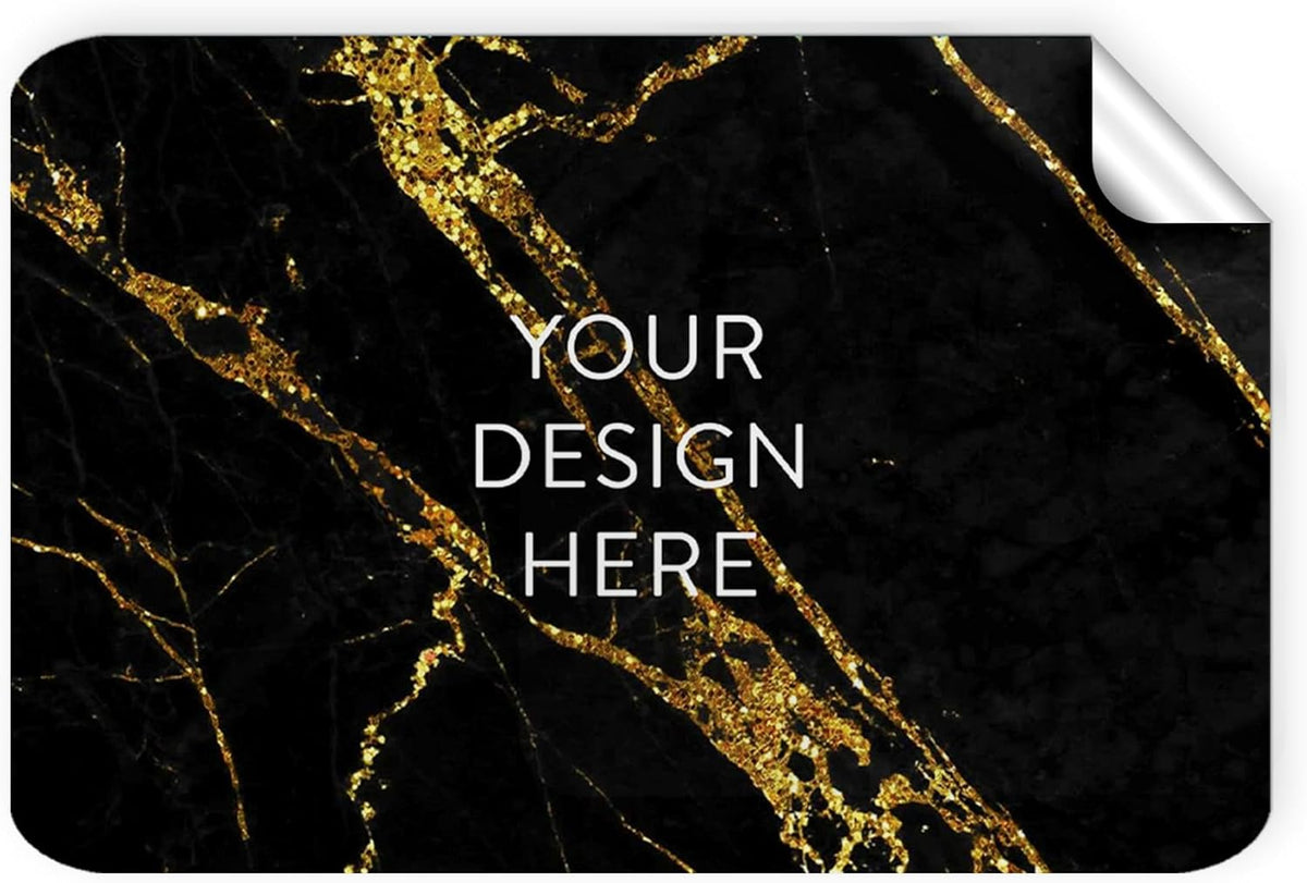 100 Custom Vinyl Stickers - Upload Your own Image, Text, Design, Logo - Personalized Logo Labels