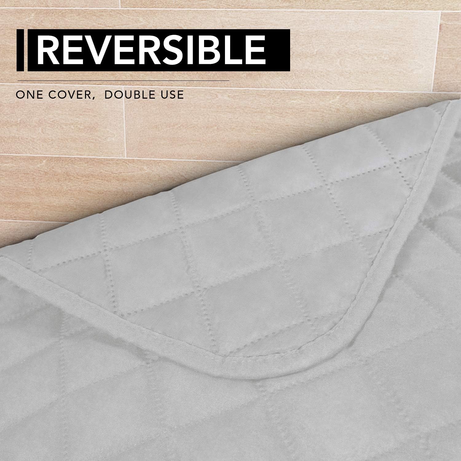 Easy-Going Sectional Couch Covers for Dogs L Shape Sofa Cover Reversible Sofa Slipcover Chaise