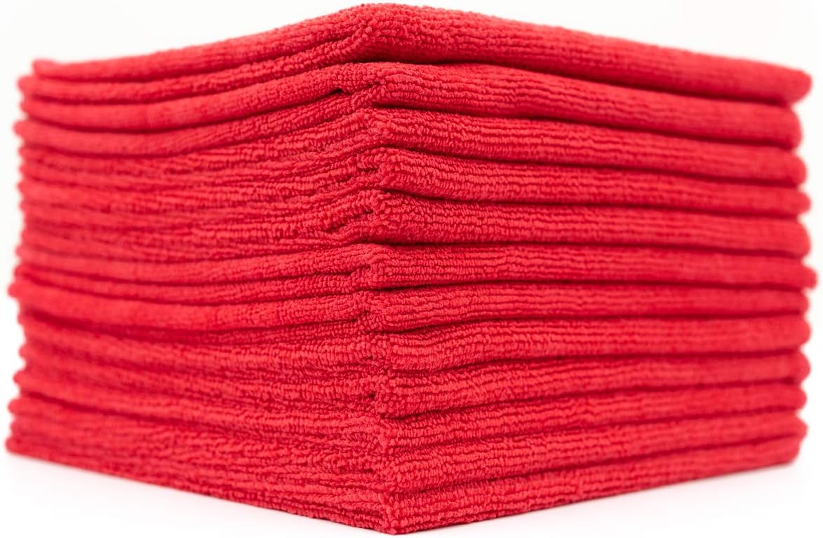 The Rag Company - All-Purpose Microfiber Terry Cleaning Towels - Commercial Grade, Highly