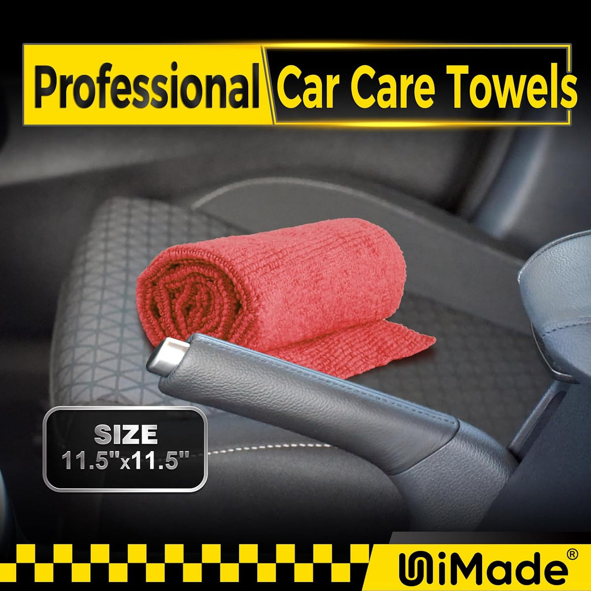 Shop Towels, 24 Pack Commercial Grade Shops Rags Microfiber Towel for Cars Cleaning Rags Bulk Clean