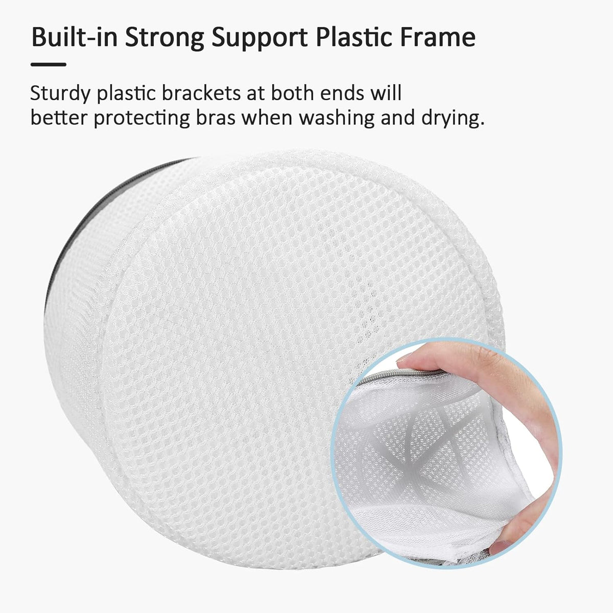 GOGOODA Laundry Mesh Bag Bra Wash Bag for Lingerie, Underwear, Delicates (3 Set)