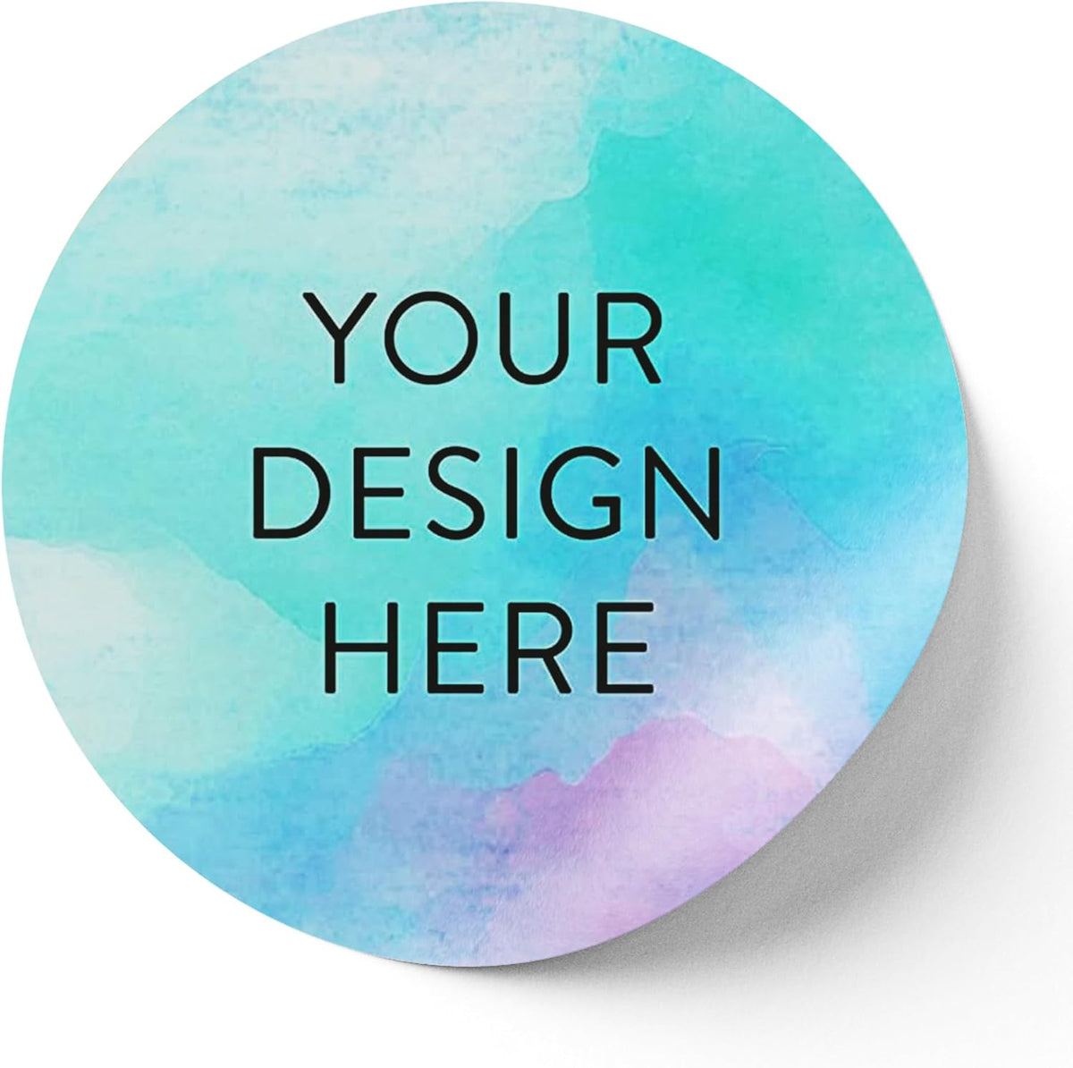 100 Custom Vinyl Stickers - Upload Your own Image, Text, Design, Logo - Personalized Logo Labels
