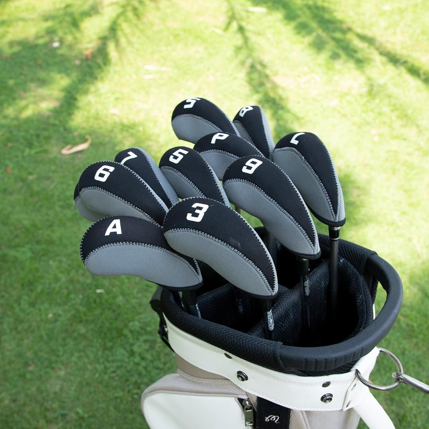 Golf Iron Covers for Golf Clubs Neoprene Golf Iron Cover Set 11pcs/10pcs Golf Iron Headcovers Golf