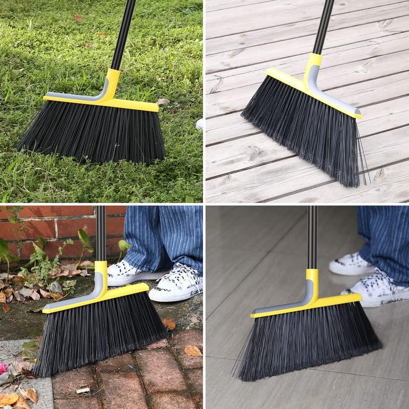 KeFanta Outdoor Broom for Floor Cleaning,58" Heavy-Duty Commercial Broom for Sweeping Concrete