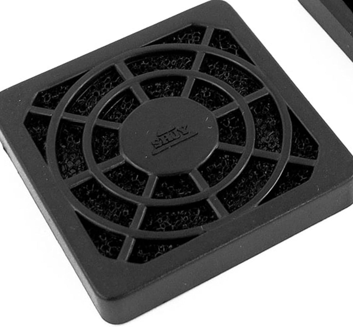 uxcell 40mm Desktop Computer Fan Dust Filter Grills Dustproof Case Cover, Plastic Square PC Fan