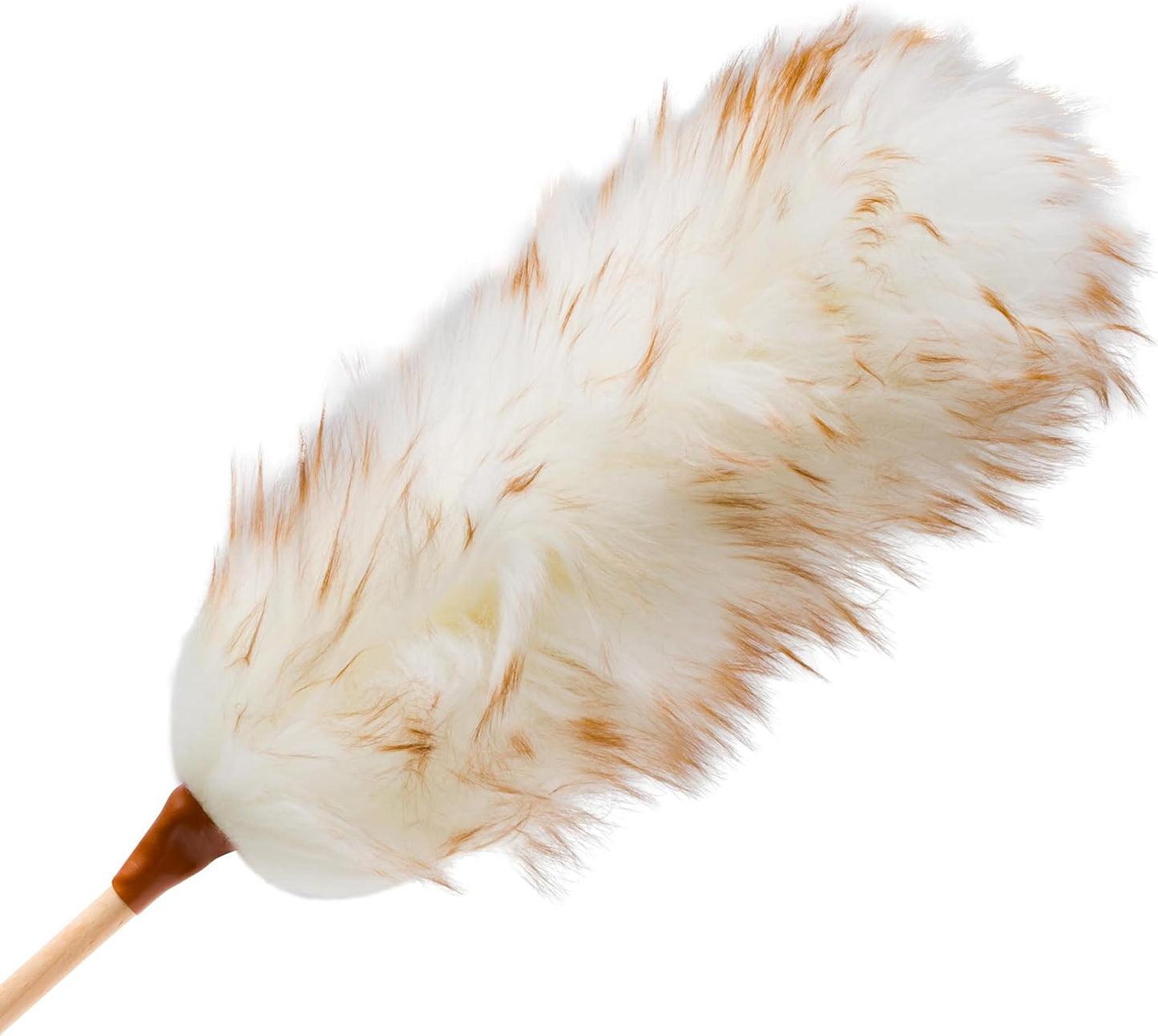 Redecker Lambswool Duster, Natural Magnet for Dust and Fine Particles, Cleans Without Scratching