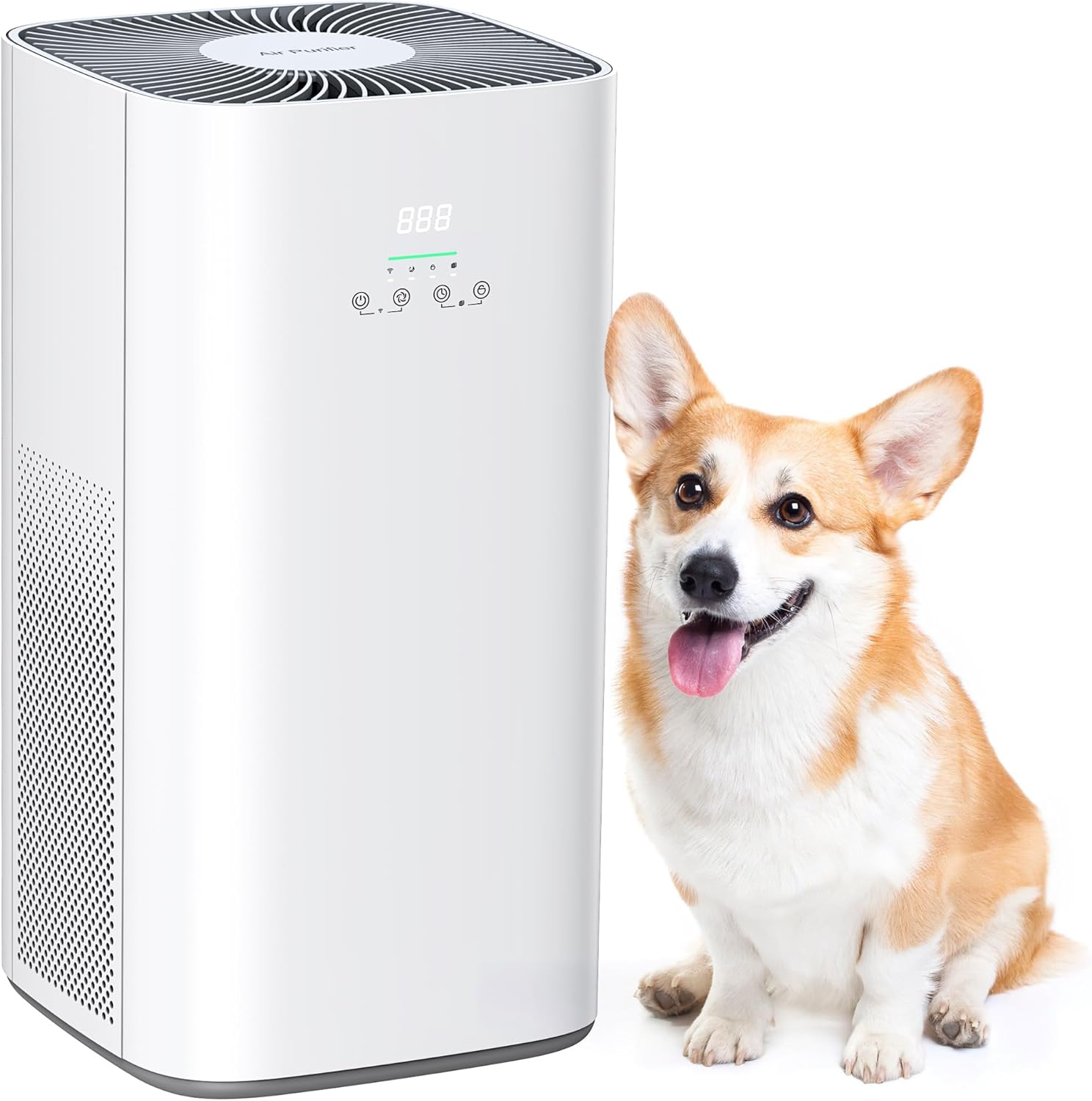 VUSIGN Air Purifier for Home Large Room & Pets, Covers Up to 1800 ft² with CADR 242 CFM, H13 HEPA