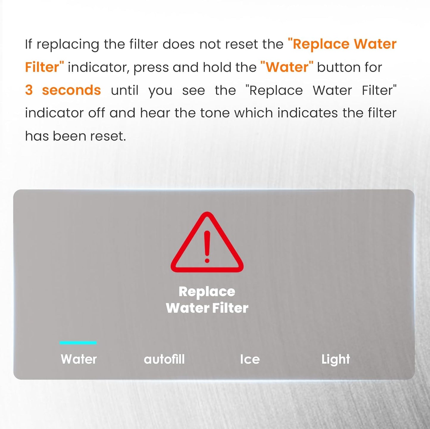 Maxblue Replacement for GE® RPWFE®, RPWF (with CHIP) Refrigerator Water Filter, Compatible with