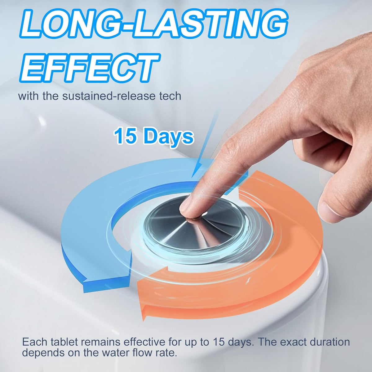 KIISIISO Toilet Bowl Cleaners 26 PACK, Automatic Toilet Bowl Cleaner Tablets for Deodorizing &