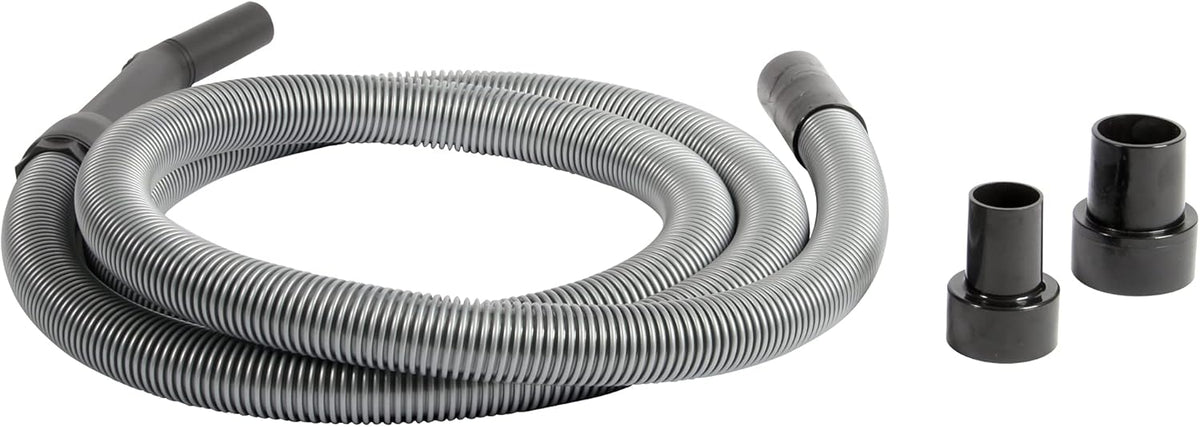 Cen-Tec Systems 10 Ft. Premium Shop Vacuum Extension Hose with 2 tank adapters and 1.25" curved