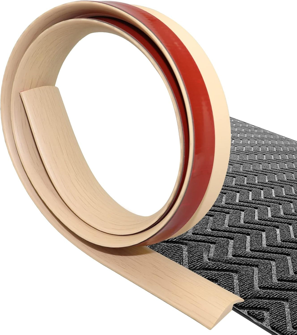 Floor Transition Strip Self Adhesive Carpet & Flooring Transitions Edging Trim Strip PVC Threshold