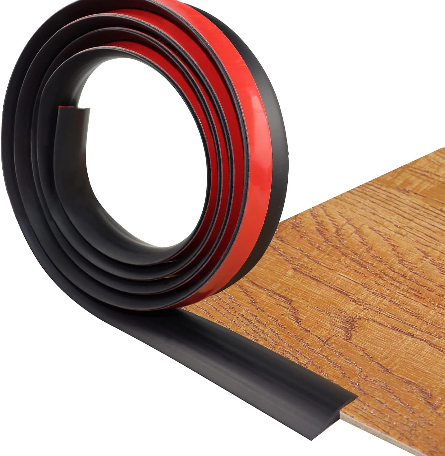 Floor Transition Strip Self Adhesive Carpet & Flooring Transitions Edging Trim Strip PVC Threshold