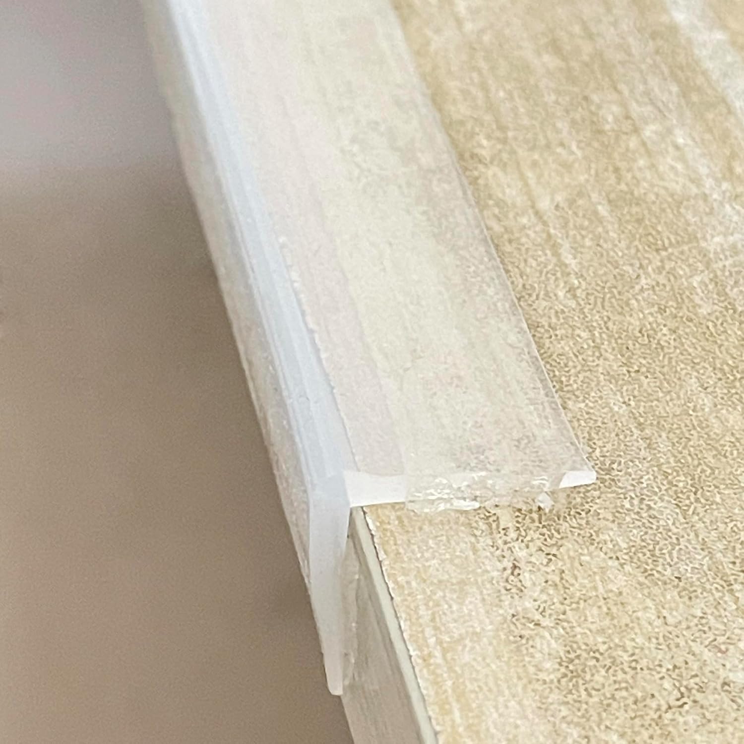 Edge Protector 100% Silicone, Baby Proofing Corners Clear Guards, Pre-Tape Adhesive Soft for Kids