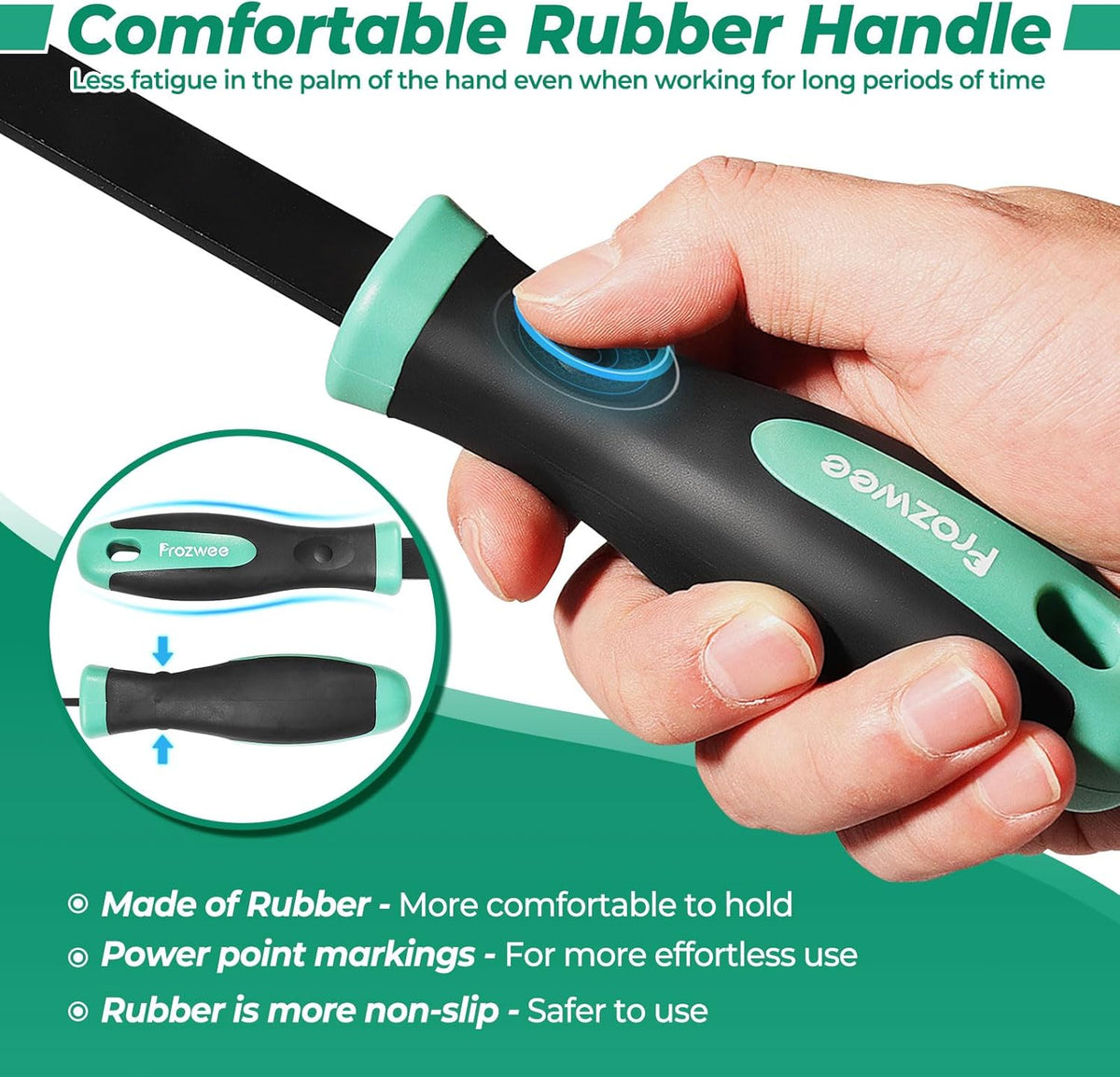 1-1/4-inch Carbide Scraper,Super Gasket Scraper with Durable Tungsten Tip for Remove Gaskets
