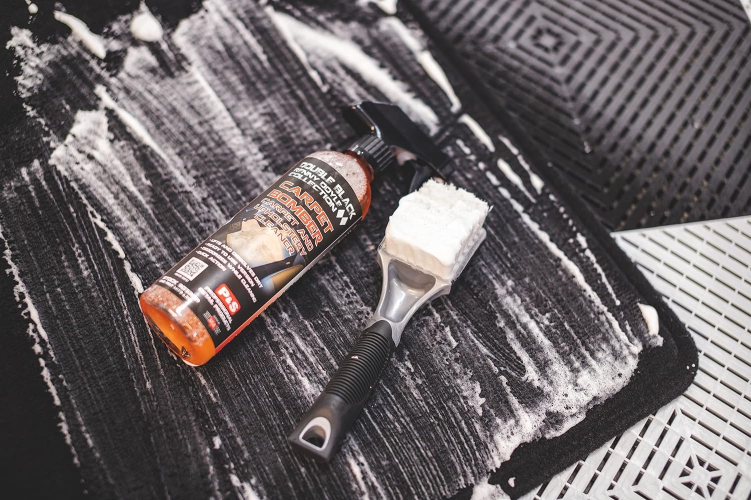 P & S PROFESSIONAL DETAIL PRODUCTS Carpet Bomber – Professional Upholstery Cleaner, Citrus-Based