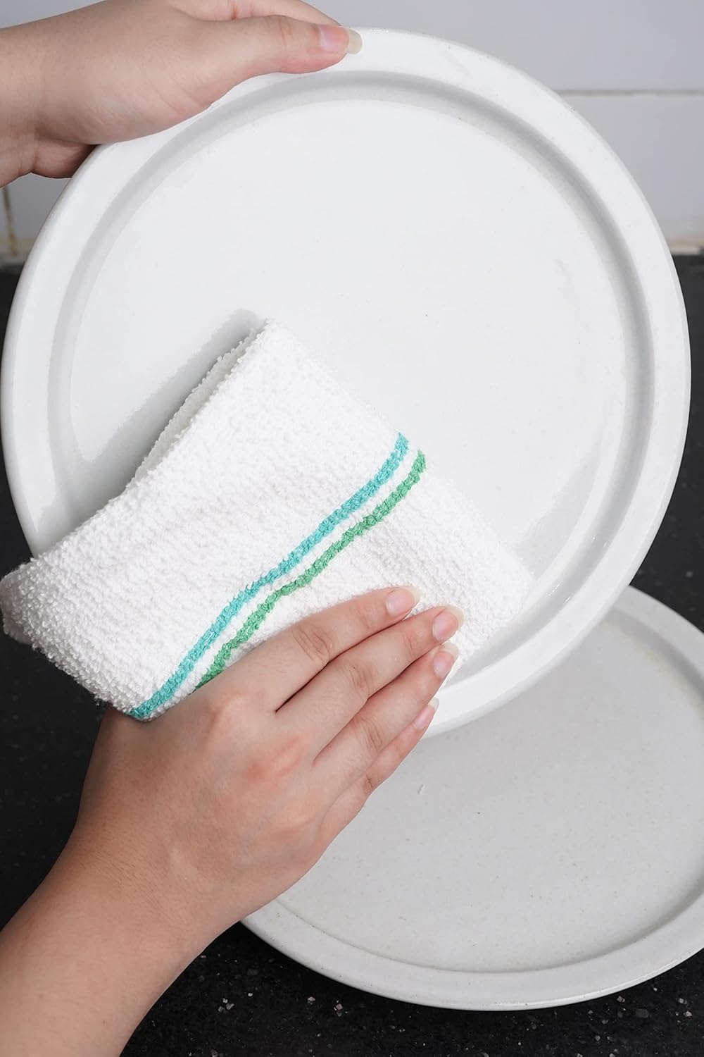 Avalon Towels Terry Bar Mop Towels (Value Pack of 60) Size 16"x19" – Absorbent and Durable