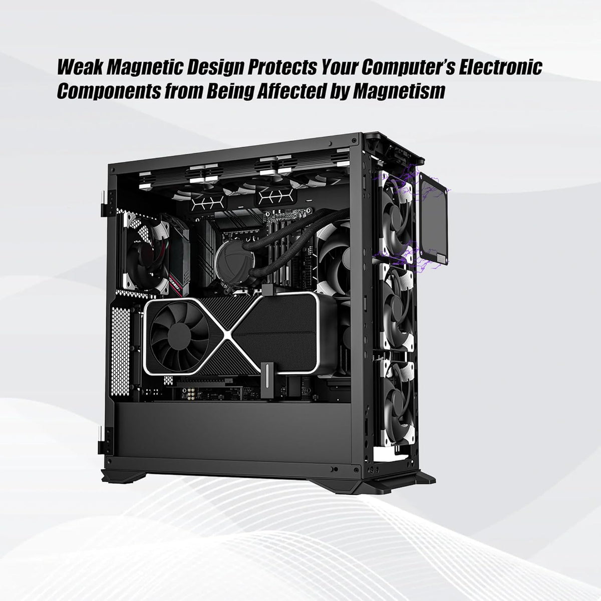 140mm PC Dust Filter for Computer Cooler Fan/PSU/Routers PVC 50 Mesh, Magnetic Dust Mesh Computer