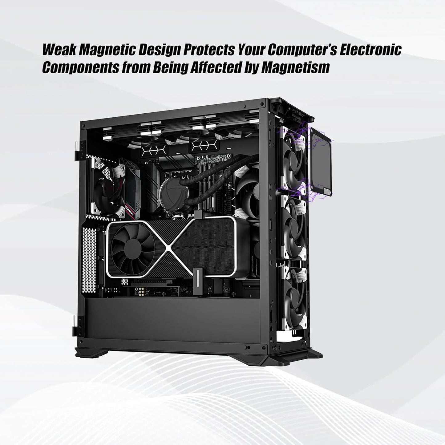 140mm PC Dust Filter for Computer Cooler Fan/PSU/Routers PVC 50 Mesh, Magnetic Dust Mesh Computer