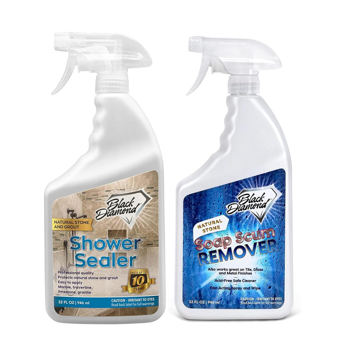 Natural Stone and Grout Penetrating Shower Sealer. Marble, Granite Travertine, Limestone. Protects