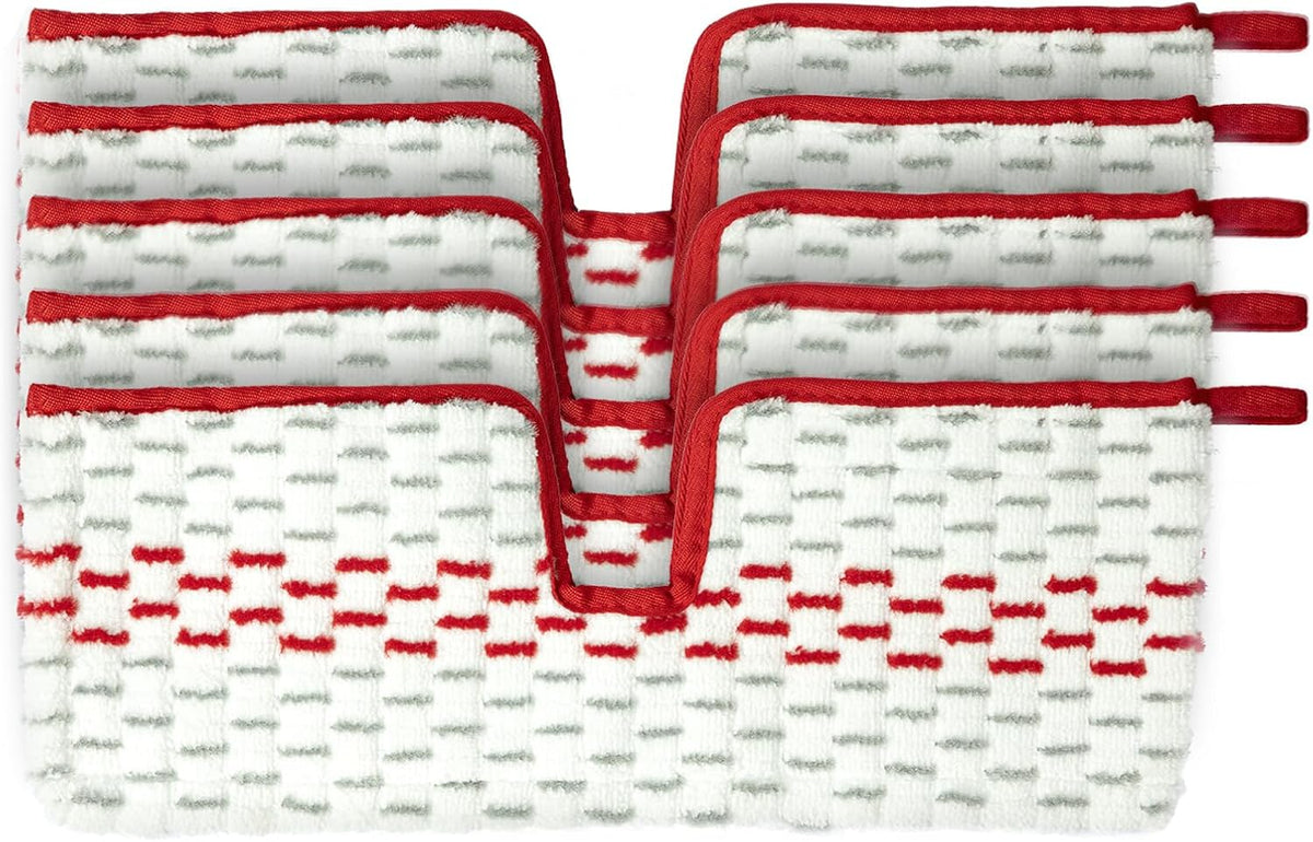 5 Pack Microfiber Mop Refills - Spray Mop & Flat Mop Replacement Pads | Mop Heads Replacements
