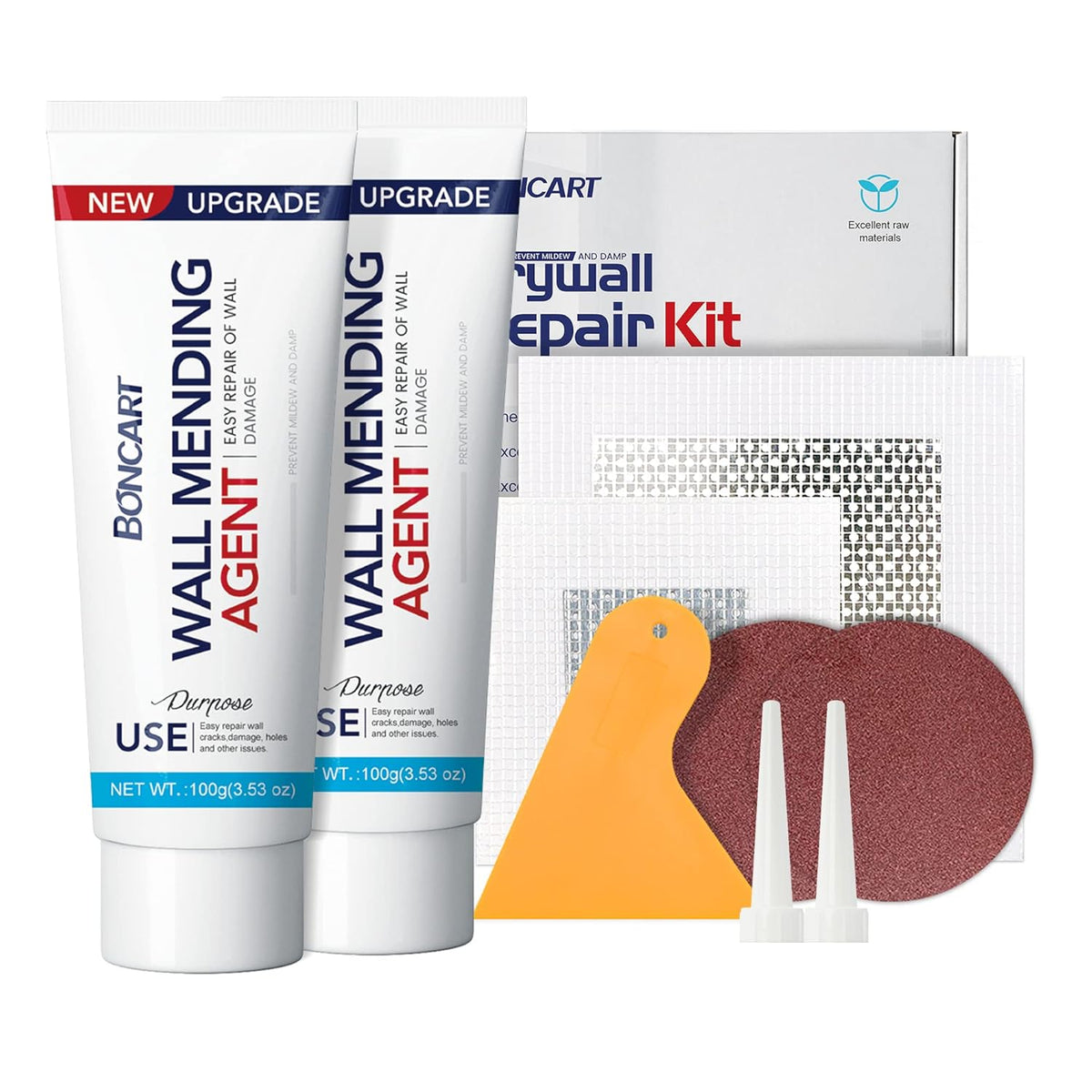Spackle Wall Repair Kit, Drywall Repair Patch Kit,Wall Mending Agent Putty,Wall Repair Paste