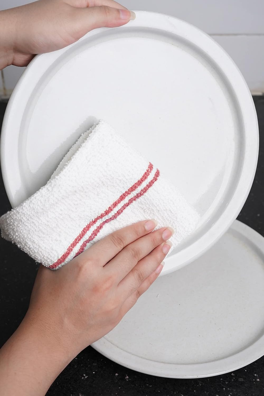 Avalon Towels Terry Bar Mop Towels (Value Pack of 12) Size 16"x19" – Absorbent and Durable