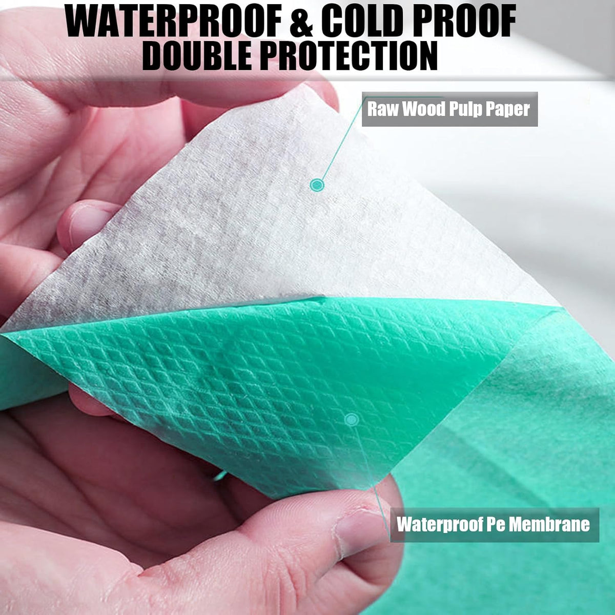80 Pack Toilet Seat Covers Disposable 16x24 Inch XL Portable Toilet Liners Travel Seat Cover for
