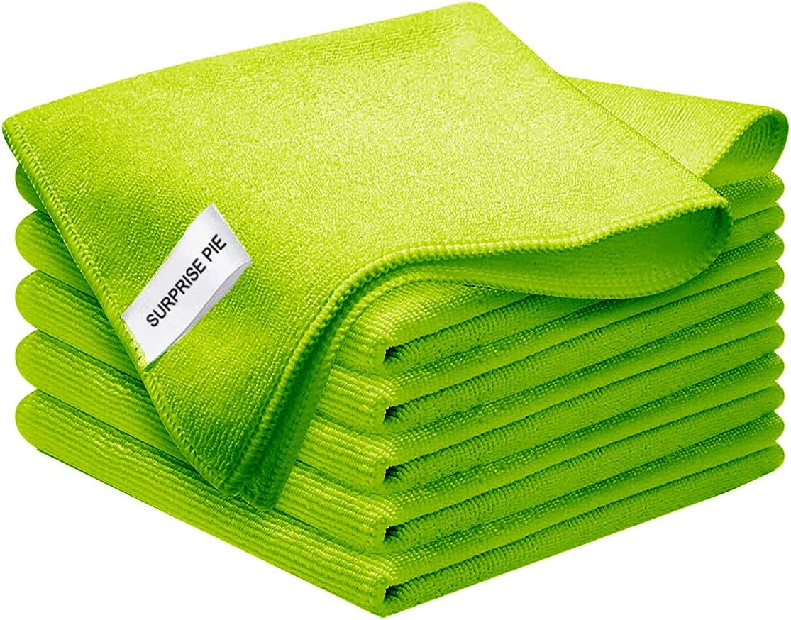 Microfiber Cleaning Cloth for Kitchen Housekeeping Dish Electronics Dust Rags Thick Lint Free Car