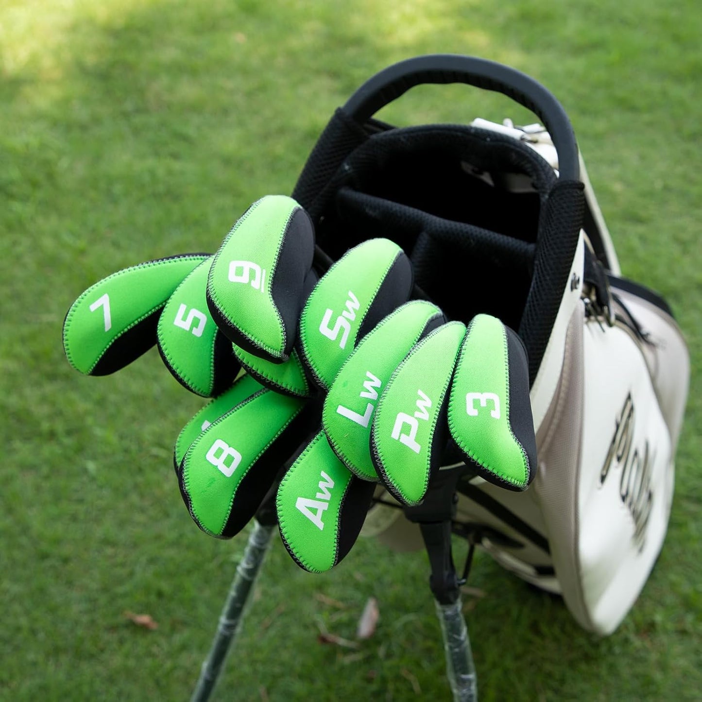 Golf Iron Covers for Golf Clubs Neoprene Golf Iron Cover Set 11pcs/10pcs Golf Iron Headcovers Golf