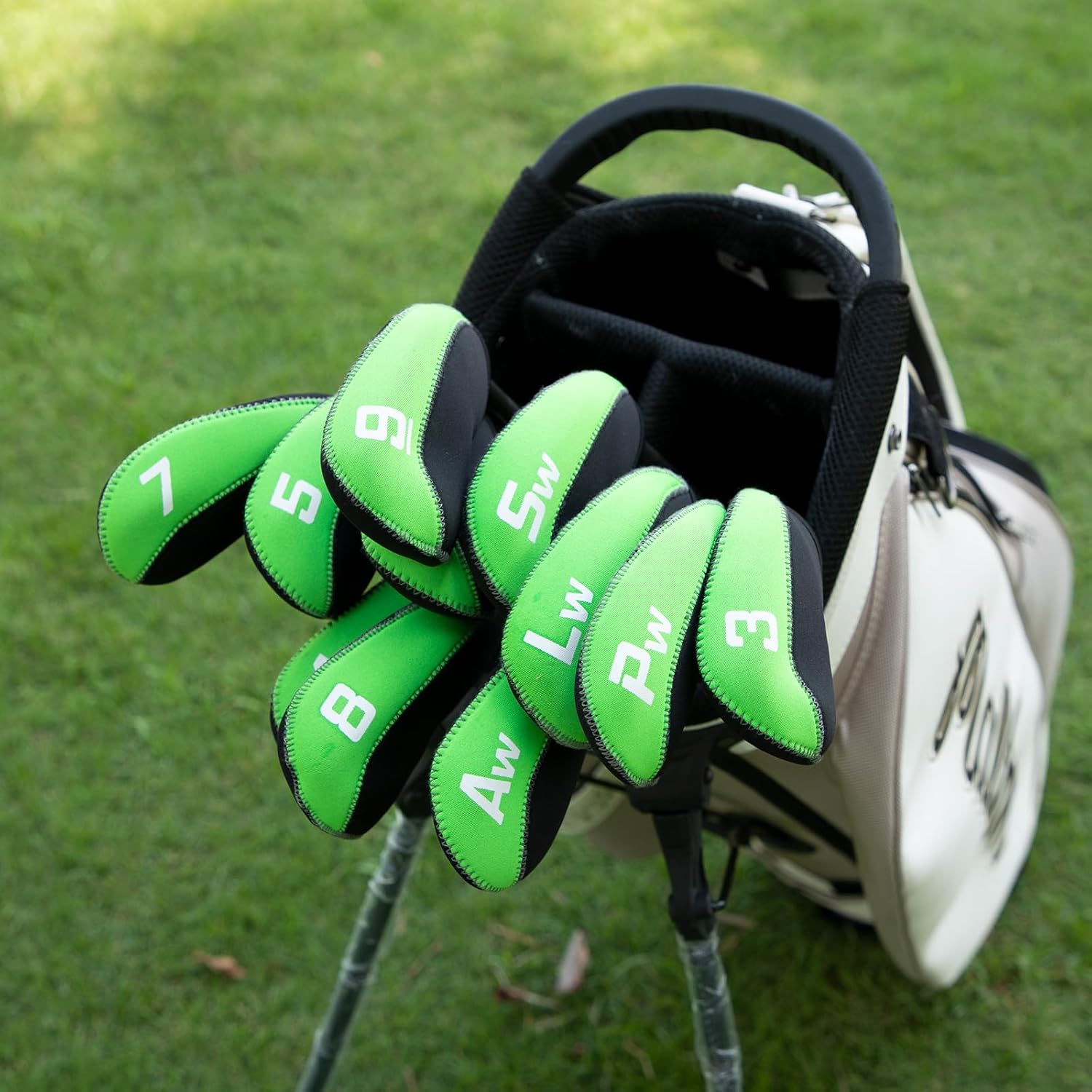 Golf Iron Covers for Golf Clubs Neoprene Golf Iron Cover Set 11pcs/10pcs Golf Iron Headcovers Golf