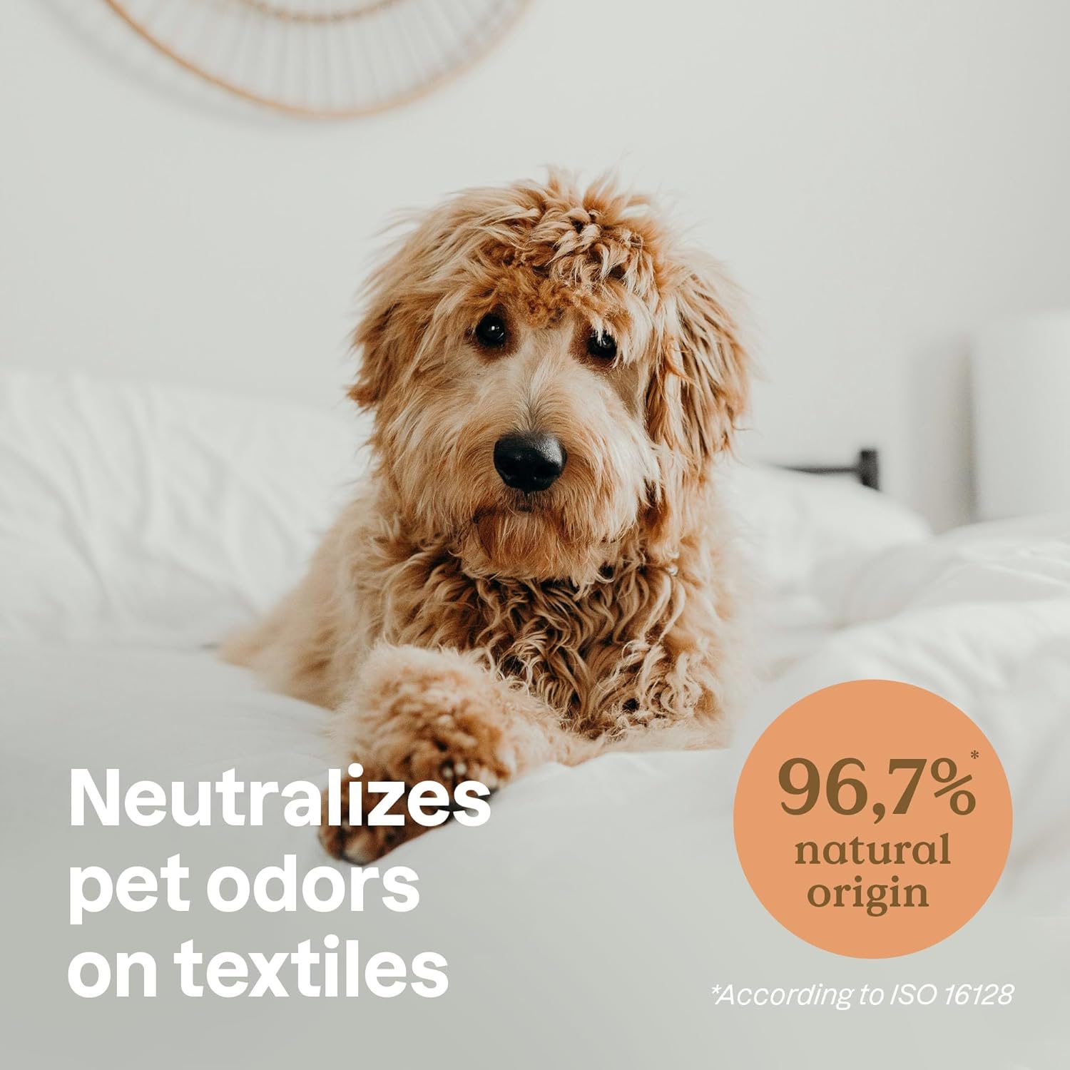 ATTITUDE Fabric Refresher for Pets, Neutralizes Odors, Plant and Mineral-Based Ingredients, Vegan