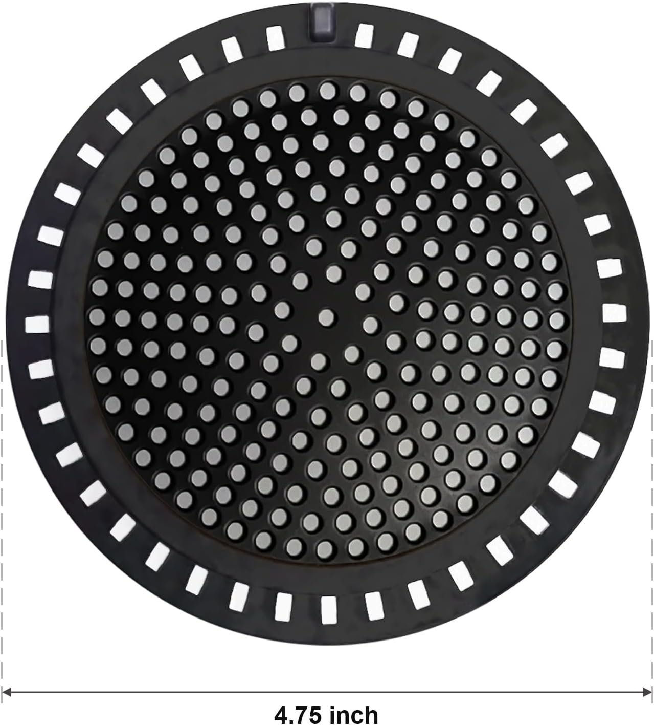 2PCS Shower Hair Drain Catcher/Strainer/Cover/Filter/Trap, Hair Stopper Floor Drain, Stainless
